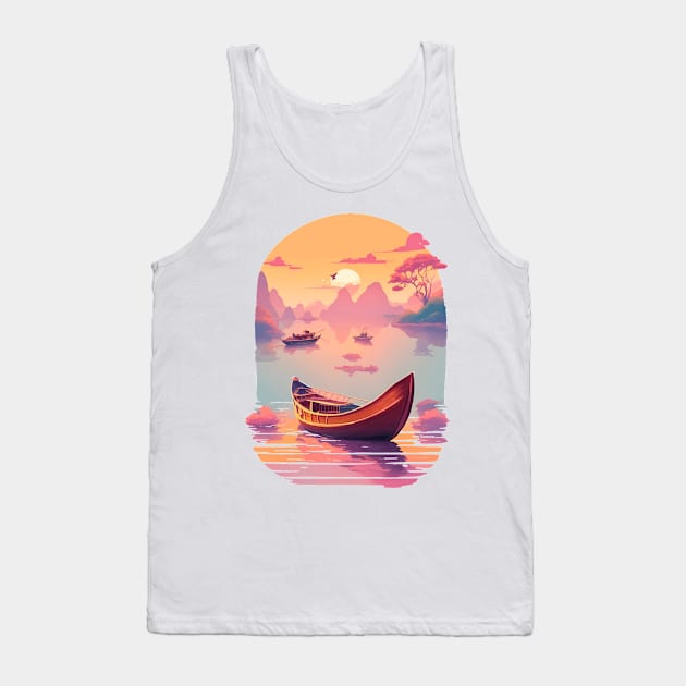 Sunset Serenade, Ninh Binh Tank Top by star trek fanart and more